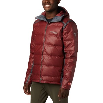 Columbia OutDry Ex Alta Peak Down, Chamarras Rojos Para Hombre | 850732-TCK